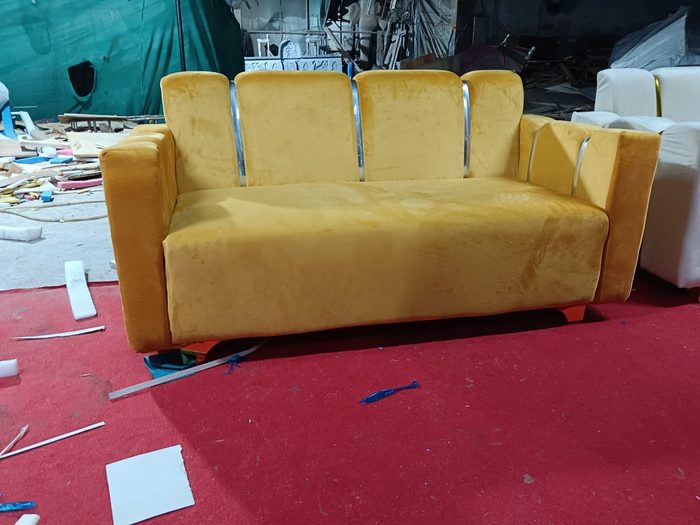 Velvet channel sofas, photo 2