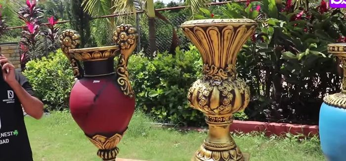 Painted vases, photo 1
